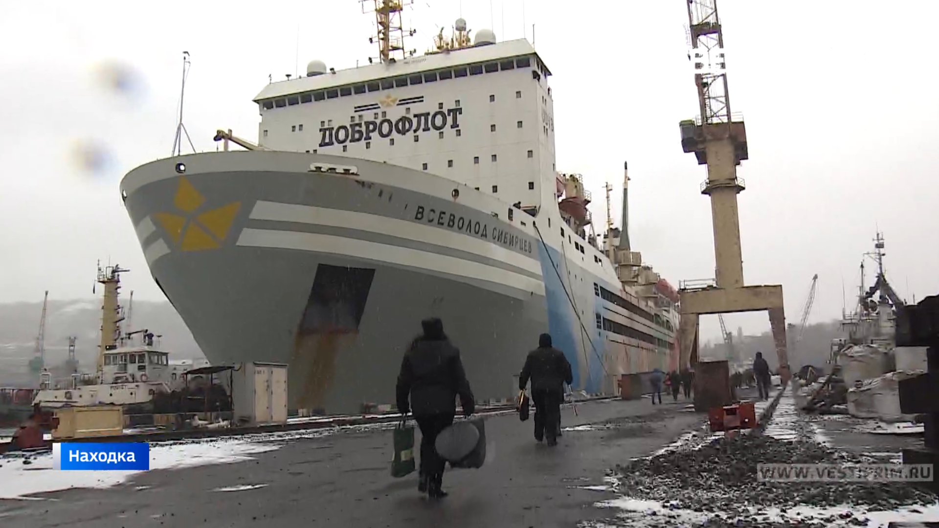 Vsevolod Sibirtsev 浮动工厂从创纪录的航行季节返回