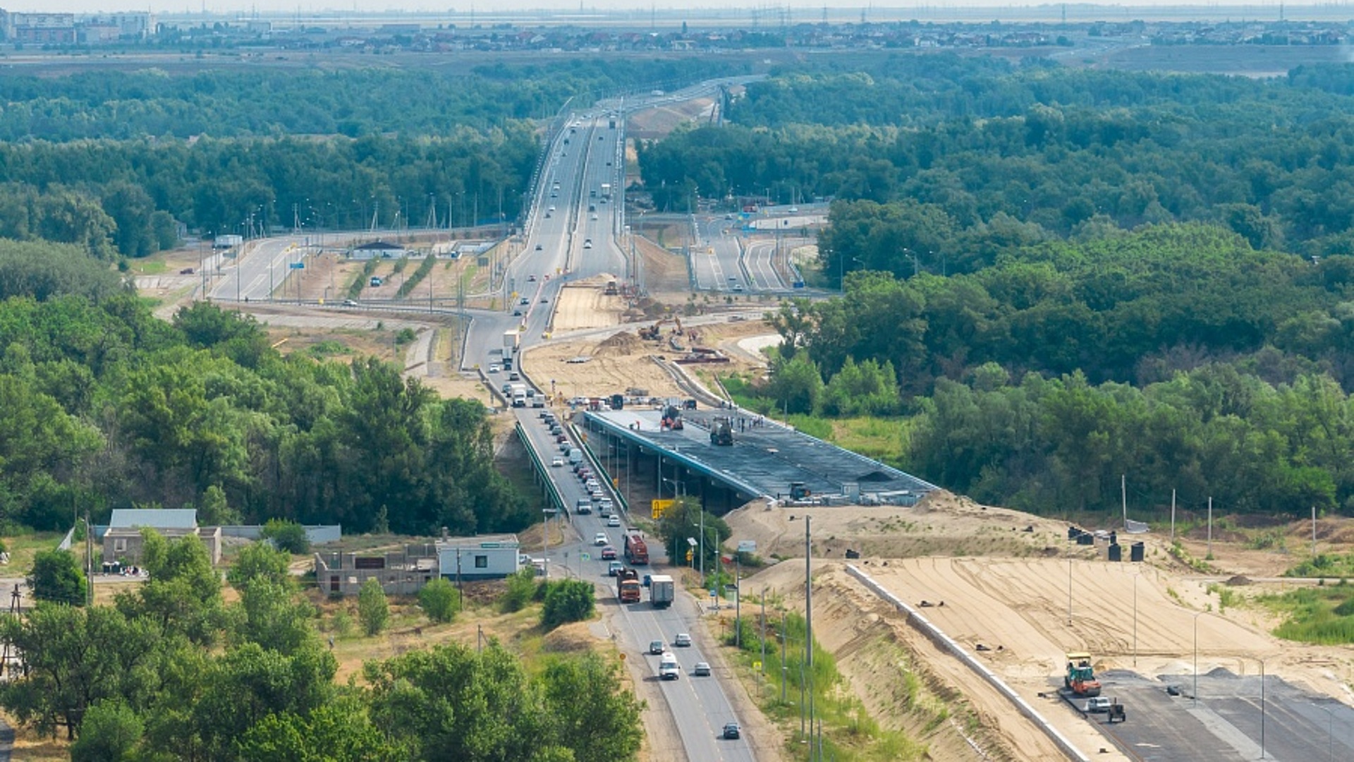 пусковой комплекс в дорожном строительстве