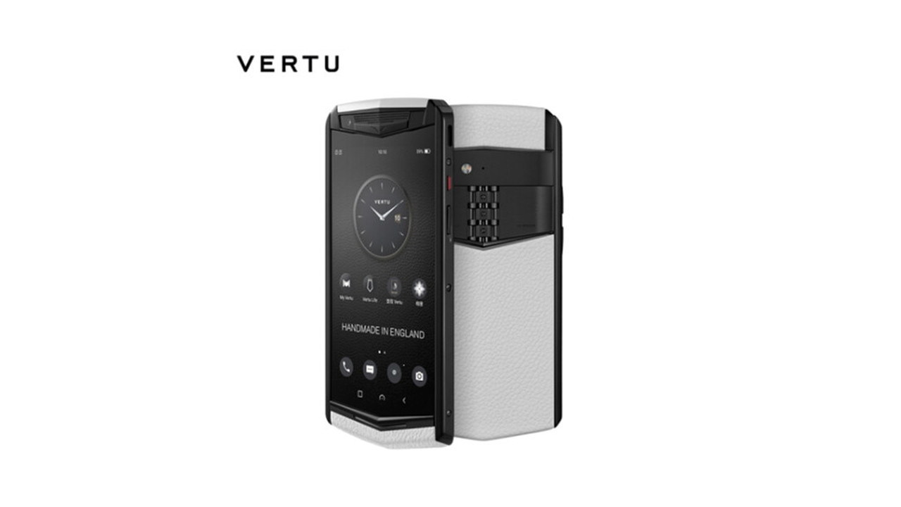 Компания Vertu показала люксовый смартфон Aster P после затяжного перерыва