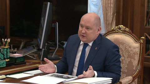 Встреча президента с губернатором Севастополя