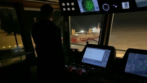 Новости на "России 24". Ледокол "Арктика" проводил караван судов в Певек