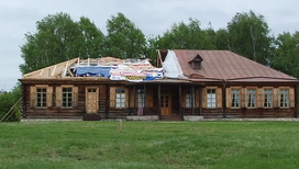 Усадьба писателя Сергея Аксакова в Оренбургской области пострадала от стихии
