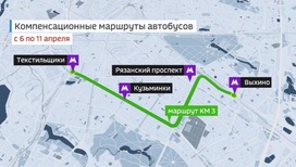 В столице закрыт участок метро от "Волгоградского проспекта" до "Котельников"