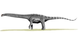 Создана подробная 3D-модель движений гигантского динозавра