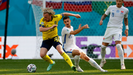 Евро-2020. Швеция – Словакия – 1:0. Матч группы "Е"