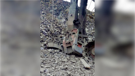 В Белгородской области у экскаватора во время погрузки горной породы взорвался ковш