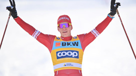 Большунов выиграл масс-старт на этапе "Тур де Ски", Червоткин – третий