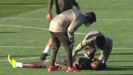 Футболист "Атлетико" лишился сознания на тренировке