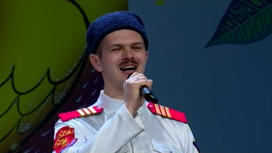 Молодежь Курской области выступила с народными песнями на "Студенческой весне"