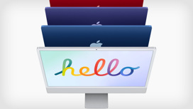Apple показала iMac в дизайне iPhone 12