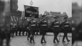 Первый Парад Победы 24 июня 1945 года на Красной Площади