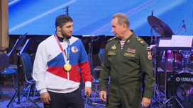 Глава Росгвардии наградил военнослужащих, участвовавших в Олимпиаде