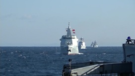 Боевые корабли России и Китая патрулировали Тихий океан
