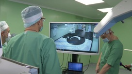 В новой операционной детской больницы в Иркутске провели первую операцию
