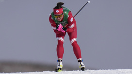 Лыжница Наталья Непряева стала второй в Финляндии