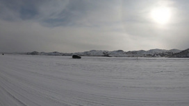 Ледовую переправу на остров Ольхон открыли через Байкал