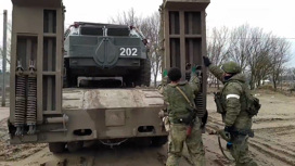 Российские военные взяли под контроль военную базу ВСУ под Херсоном