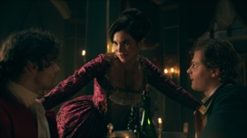 Кадры со съемок сериала "Елизавета"