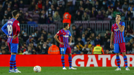 Футболист "Барселоны" потерял сознание в матче с "Сельтой"