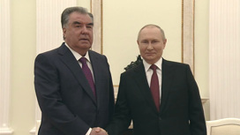 Владимир Путин провел встречу с президентом Таджикистана