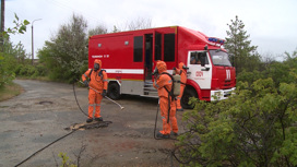 Волгоградские спасатели ликвидировали условную техногенную аварию