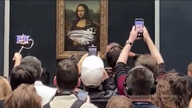 "Мона Лиза" в очередной раз подверглась нападению