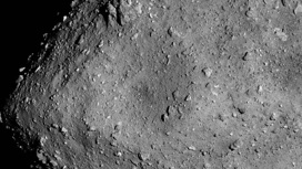Снимок астероида Рюгу, сделанный с расстояния шести километров.
