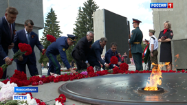 Памятные мероприятия проходят по всей Новосибирской области в День памяти и скорби