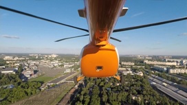 Опытный офшорный российский вертолет совершил первый полет по кругу