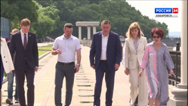 Дальневосточные губернаторы осмотрели достопримечательности Хабаровска