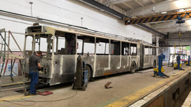 Единственный экземпляр: троллейбус-гармошку восстановят в Челябинске