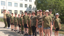 Патриотическую смену для школьников организовали в Амурском кадетском корпусе