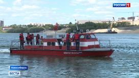 Новосибирские спасатели рассказали о работе на пожарном катере