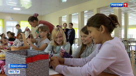Школьников из Беловодского района ЛНР проводили домой после отдыха в Новосибирске