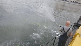 На Москве-реке ликвидированы последствия утечки нефтепродуктов