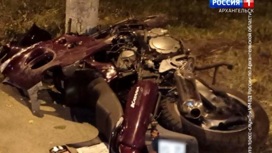 В Северодвинске в ДТП погиб мотоциклист