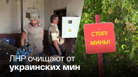 Украинская армия превратила ЛНР в минное поле