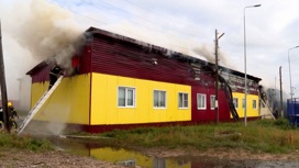 В Нарьян-Маре горела спортивная школа олимпийского резерва