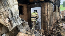 В Курагинском районе в пожаре погибли женщина и трое её малолетних детей