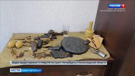 В квартире петербуржца нашли целый военный арсенал