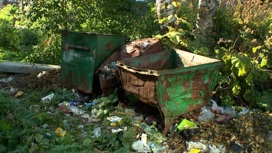 На острове Хабарка – мусорный коллапс