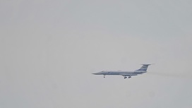 В небе над Новосибирском пролетел генеральский самолет "Буратино"
