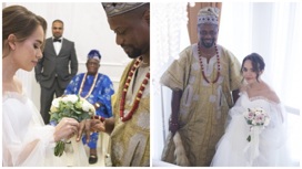 Африканец из Ганы женился на своей ученице в Новосибирске