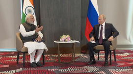 Путин встретился с премьер-министром Индии