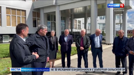 Казбек Коков посетил с рабочей поездкой районы Кабардино-Балкарии