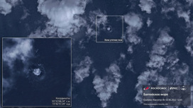 Роскосмос показал Балтийское море после утечки газа