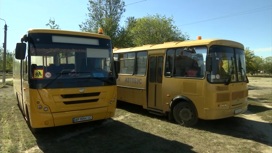 В Запорожье прибыли 42 новых школьных автобуса