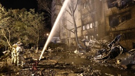 Житель загоревшегося после падения Су-34 дома в Ейске спасался по трубе