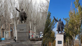 В Мелитополе вернули на прежнее место памятник Ленину