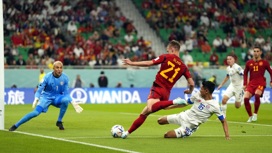 Сборная Испании забила семь мячей в ворота костариканцев